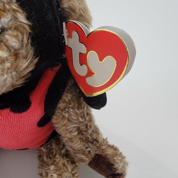 TY Beanie Baby Ladybug Bugsy‎ 1993 Attic Treasures 8" with Original Tag - Picture 4 of 8